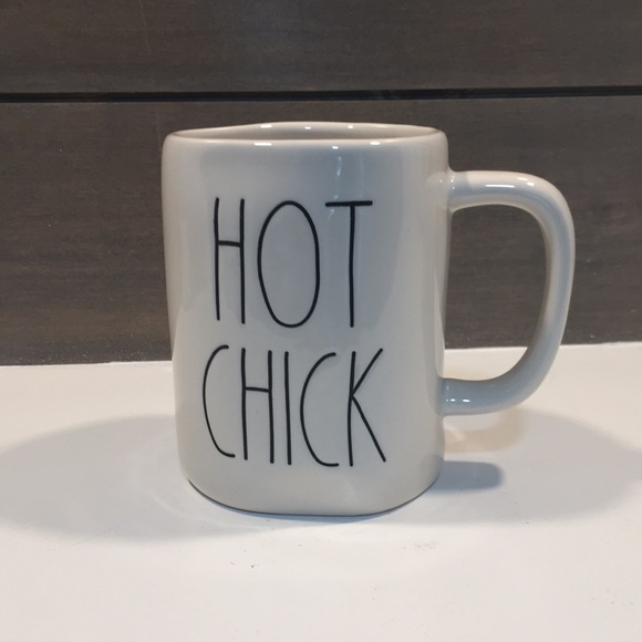 Rae Dunn Other - Rae Dunn Hot Chick Mug Cream & Black